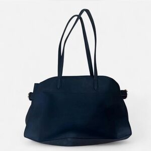 A New Day Black Large Shoulder Tote Recycled Polyester Shoulder Bag